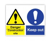 Danger Keep Out  Correx Sign